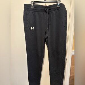 Under Armour Black Women’s Sweatpants with Logo